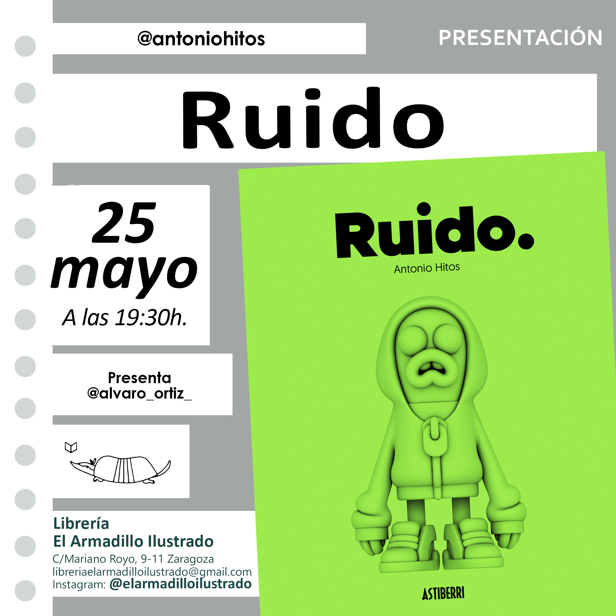 Antonio Hitos presenta